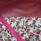 Preview: Canvas, Garden Stories by Emjo-Design, Rosa mit Kombinationsmaterial